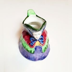 Vintage Woods Little Old Lady Ceramic Creamer Made In England